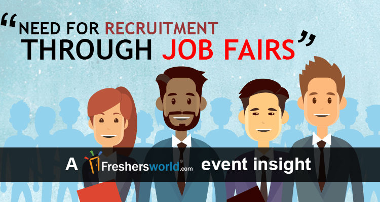 Need for recruitment through Job Fairs – An insight from Freshersworld’s event