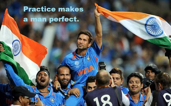 Practice makes a man perfect